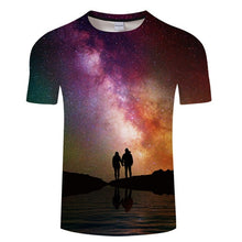Load image into Gallery viewer, Glasses Cat tshirt Summer 3D T shirt Men t-shirt Streatwear Tee Funny Top Galaxy Camiseta Short Sleeve O-neck DropshipZOOTOPBEAR