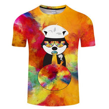 Load image into Gallery viewer, Glasses Cat tshirt Summer 3D T shirt Men t-shirt Streatwear Tee Funny Top Galaxy Camiseta Short Sleeve O-neck DropshipZOOTOPBEAR