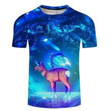 Load image into Gallery viewer, Animal 3D tshirt Men tshirt Casual t shirt Wolf t-shirt Harajuku Tee Summer Top ShortSleeve Camiseta O-neck Drop Ship ZOOTOPBEAR
