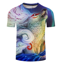 Load image into Gallery viewer, Animal 3D tshirt Men tshirt Casual t shirt Wolf t-shirt Harajuku Tee Summer Top ShortSleeve Camiseta O-neck Drop Ship ZOOTOPBEAR