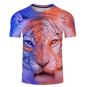 Animal 3D tshirt Men tshirt Casual t shirt Wolf t-shirt Harajuku Tee Summer Top ShortSleeve Camiseta O-neck Drop Ship ZOOTOPBEAR