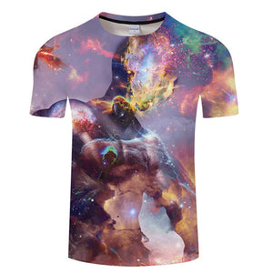 Animal 3D tshirt Men tshirt Casual t shirt Wolf t-shirt Harajuku Tee Summer Top ShortSleeve Camiseta O-neck Drop Ship ZOOTOPBEAR