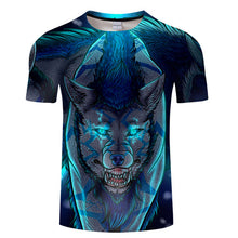 Load image into Gallery viewer, Animal 3D tshirt Men tshirt Casual t shirt Wolf t-shirt Harajuku Tee Summer Top ShortSleeve Camiseta O-neck Drop Ship ZOOTOPBEAR