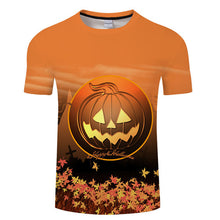 Load image into Gallery viewer, Jack skellington Prints tshirt Men Women t shirt 3d Top Tee Fashion t-shirt Short Sleeve Camiseta Halloween DropShip ZOOTOP BEAR