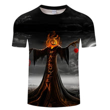 Load image into Gallery viewer, Jack skellington Prints tshirt Men Women t shirt 3d Top Tee Fashion t-shirt Short Sleeve Camiseta Halloween DropShip ZOOTOP BEAR