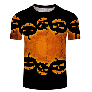 Jack Prints tshirt Men t shirt Drop Ship Top Tee Black t-shirt Short Sleeve Camiseta Halloween shirts Brand Tees ZOOTOP BEAR