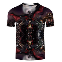 Load image into Gallery viewer, Jack Prints tshirt Men t shirt Drop Ship Top Tee Black t-shirt Short Sleeve Camiseta Halloween shirts Brand Tees ZOOTOP BEAR