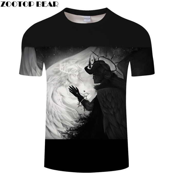 Wing 3D tshirt Men Women t shirt Harajuku t-shirt Casual Tee Print Top Streetwear Short Sleeve tee Autumn Drop Ship ZOOTOPBEAR